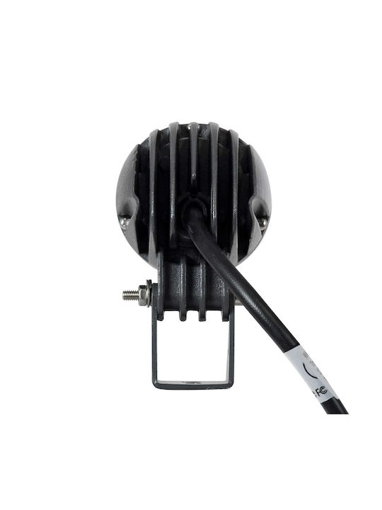 GloboStar Treelighttreeditа Außenstehlampe Projektor LED Außenbereich 3W mit Warmweißem Licht IP67 Graue