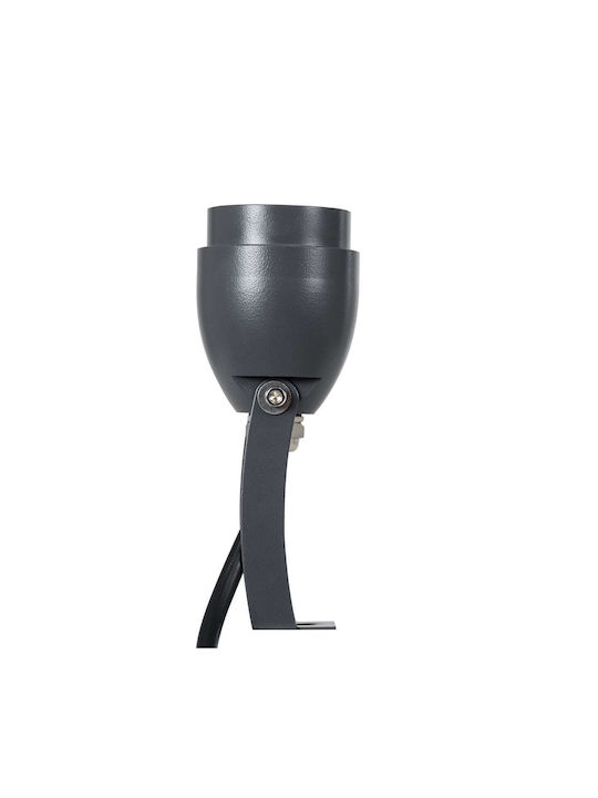 GloboStar Treelight Treegal Outdoor Floor Lamp Projector 3W with Natural White Light IP67 Gray