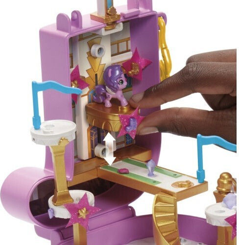 Hasbro Miniatur-Spaßspielzeug Weltmagie Kompakt Kreation Mein kleines Pony Zephyr-Höhen Mehrfach