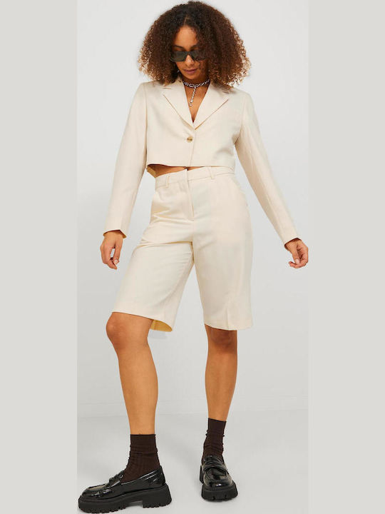 Jack & Jones Short Women's Blazer Seed Pearl