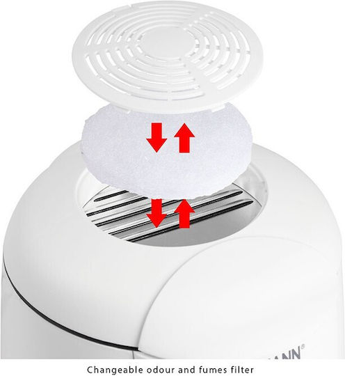 Bomann FFR 1290 CB Deep Fryer 1lt White
