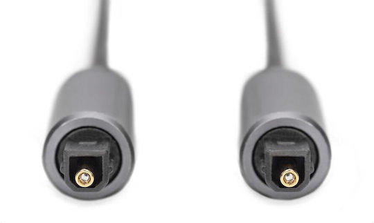 Digitus Optical Audio Cable TOS male - TOS male Μαύρο 3m (DB-510510-030-S)