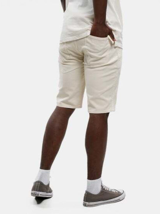 Emerson Ανδρική Βερμούδα Τζιν Off White