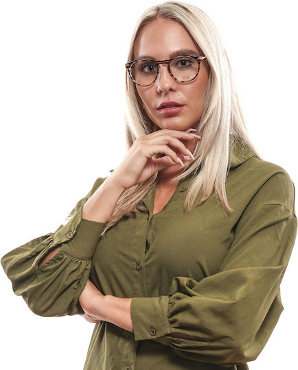 Lozza Eyeglass Frame Brown VL4144 06XE