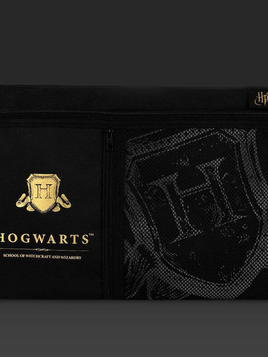 Blue Sky Studios Hogwarts Παιδικό Πορτοφόλι με Φερμουάρ για Αγόρι Μαύρο