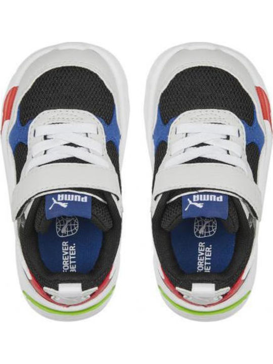 Trinity AC+ Inf Παιδικά Sneakers με Σκρατς Black / Puma White / Vapor Gray / Clyde Royal 390840-03