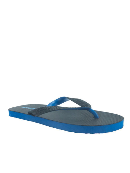 Mitsuko Frauen Flip Flops in Blau Farbe