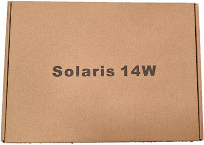 Solaris Foldable Solar Charger for Portable Devices 14W 5V with USB connection (SOLARIS-14W-PANEL)