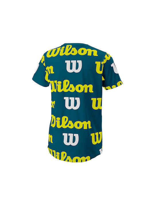 Wilson T-shirt Μπλε