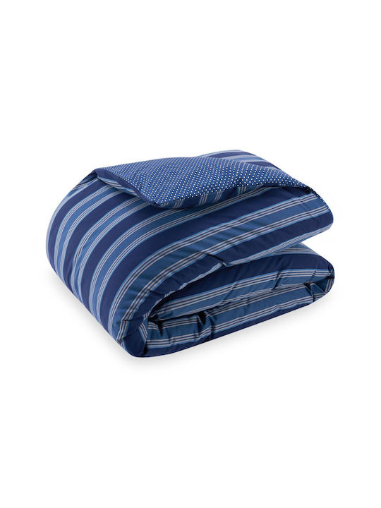 Tommy Hilfiger Bettbezug Baumwolle Über-Doppelbett 220x240 Bowery Blue