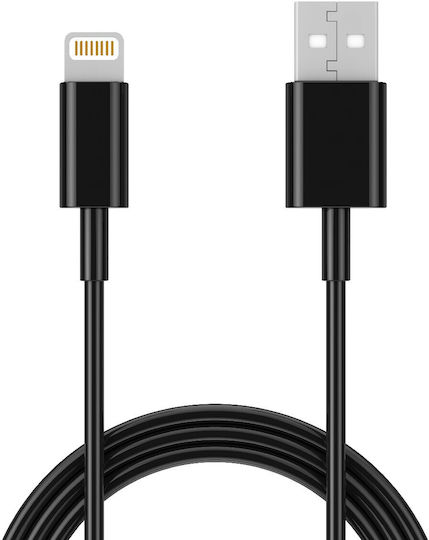 Ancus E44 USB-A to Lightning Cable Black 1m (34228)