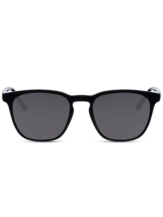 Solo-Solis Sunglasses with Black Plastic Frame and Black Lens NDL6353