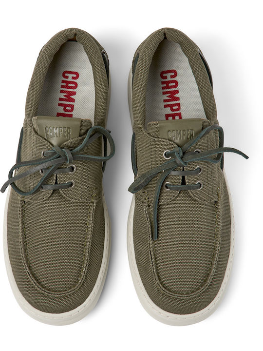 Ανδρικά Boat Shoes σε Πράσινο Χρώμα