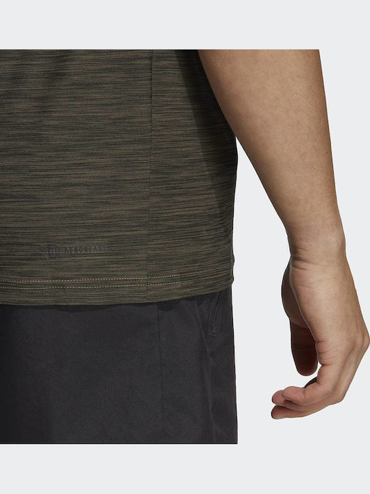 Train Essentials Aeroready Спортна тениска Olive Strata