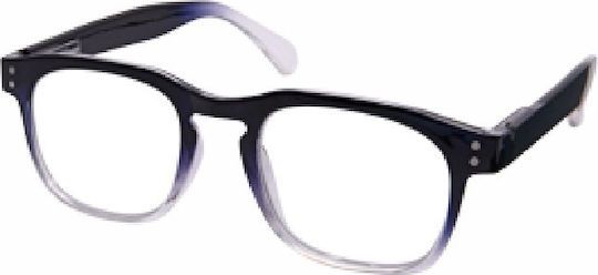 Eyelead E237 Reading Glasses +2.25 Black / Transparent E 237