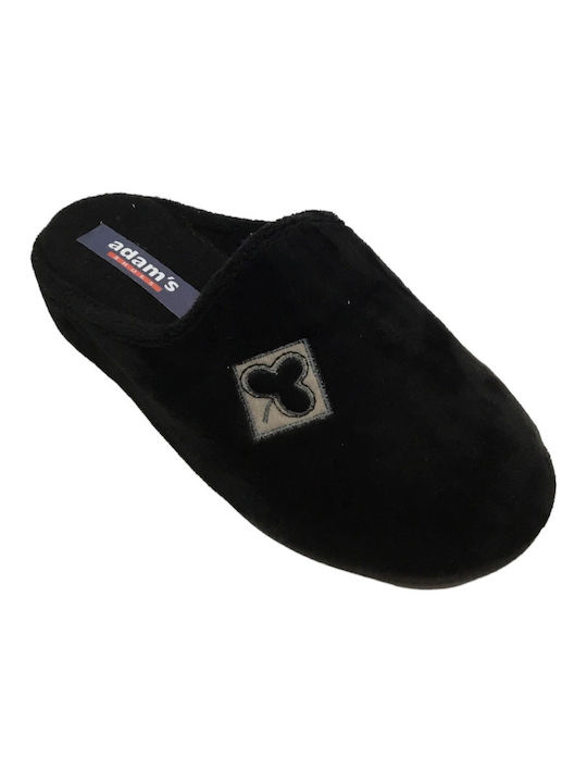 Adam's Shoes Anatomic Women's Slippers In Black Colour