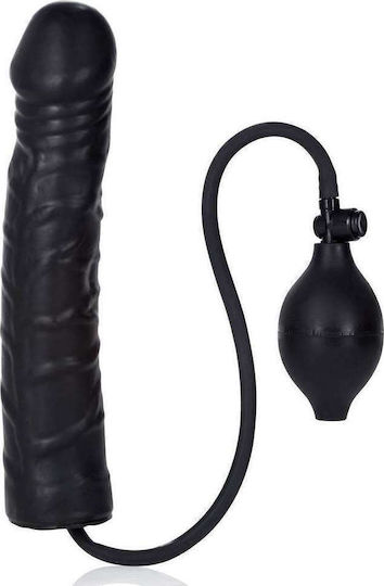 Calexotics Inflatable Stud Ρεαλιστικό Dildo Φουσκωτό Black 24cm
