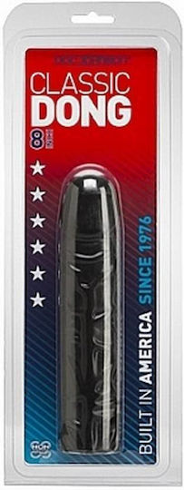 Vac U Lock Code Black Classic Dong Ρεαλιστικό Dildo με Βεντούζα Μαύρο 20cm