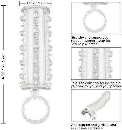 Calexotics Sensation Enhancer Clear 11.5cm