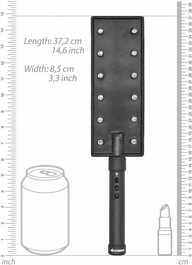 Rimba E-stim Paddle για Ηλεκτροδιέγερση σε Μαύρο Χρώμα