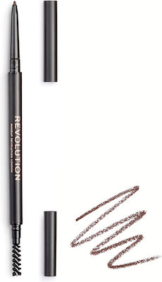 Revolution Beauty Precise Brow Pencil Creion pentru Sprâncene în Nuanță Castanie