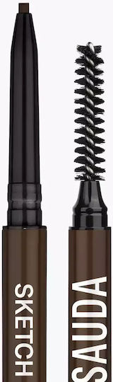 Mesauda Milano Sketch Brows Eyebrows Μολύβι για Φρύδια 104 Dark