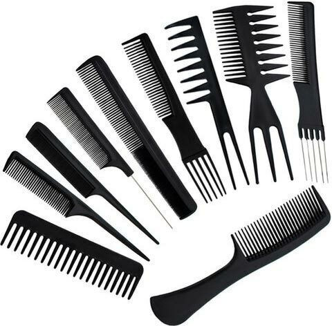 SPM Hair Comb Set 10 Pieces