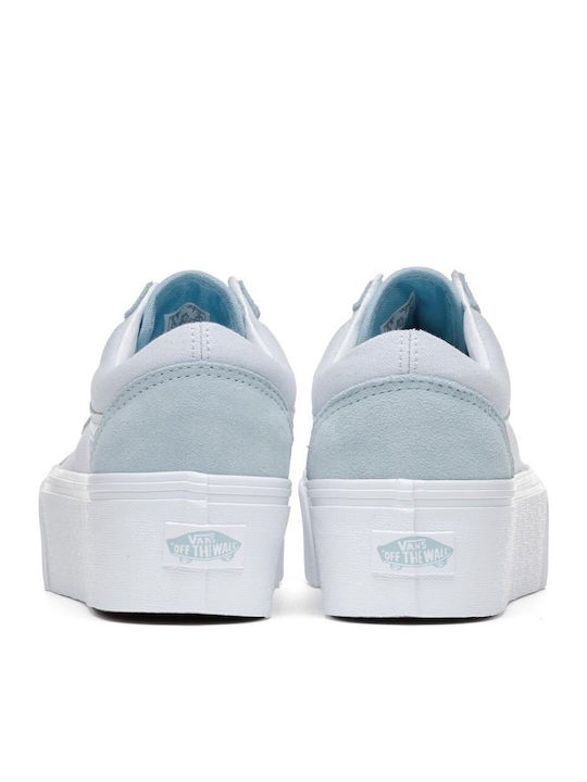 Old Skool Stackform Flatforms Sneakers Color Block Blue