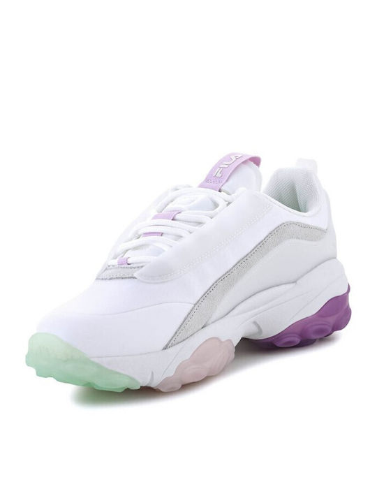 Loligo Γυναικεία Chunky Sneakers Λευκά