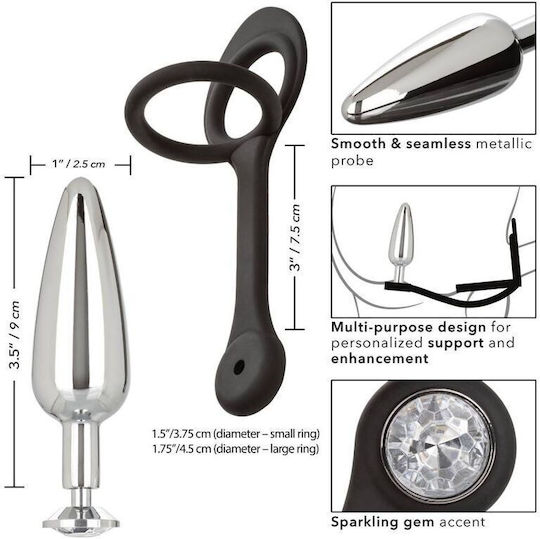 Calexotics Star Fucker Slim Plug Black
