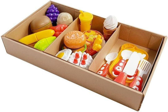 Играчка Плодове & Зеленчуци Fruits & Vegetables with Cutting Tools