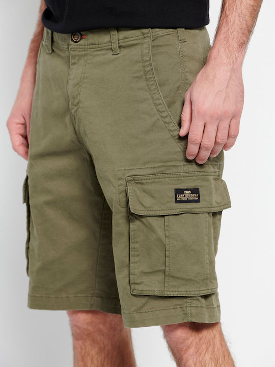 FBM007-00203 Men's Shorts Cargo Khaki