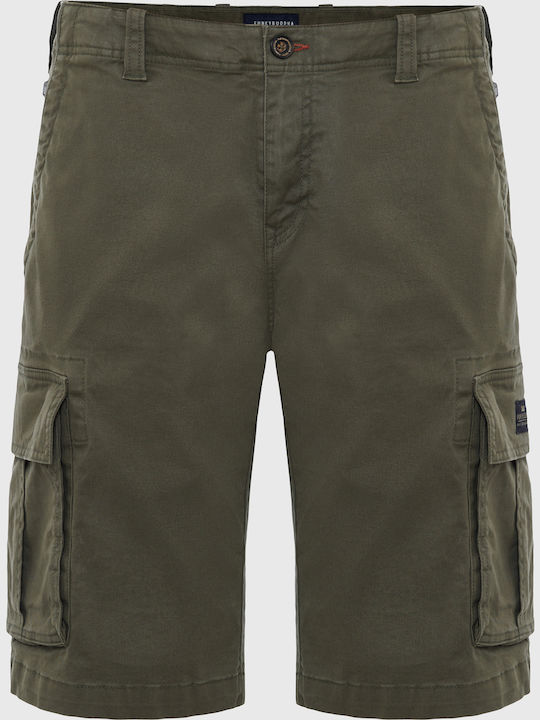 FBM007-00203 Men's Shorts Cargo Khaki