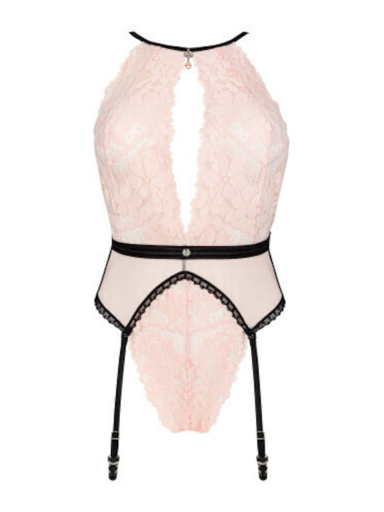 Obsessive Lilines Sexy Bodysuit Rosa
