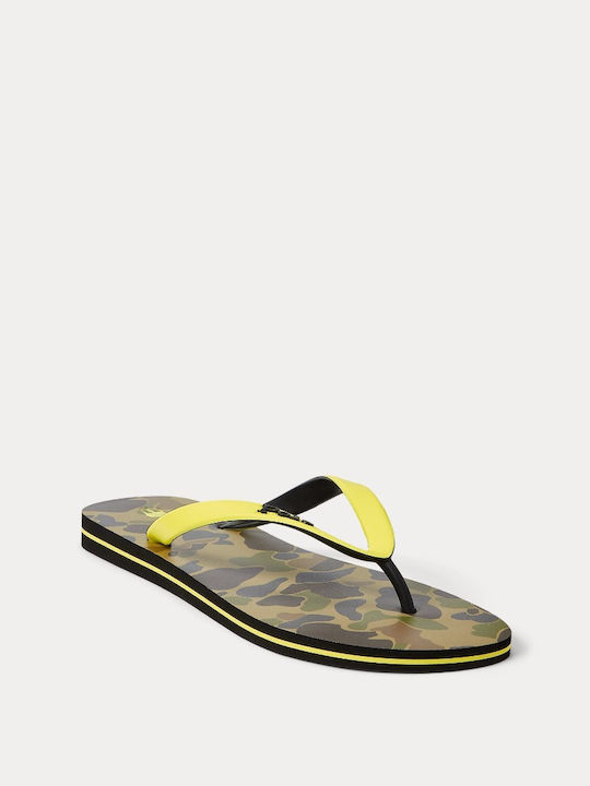 Ralph Lauren Ανδρικά Flip Flops Κίτρινα 816899873001 | Skroutz.gr