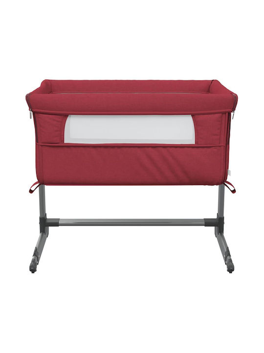 vidaXL Cradle with Mattress Red