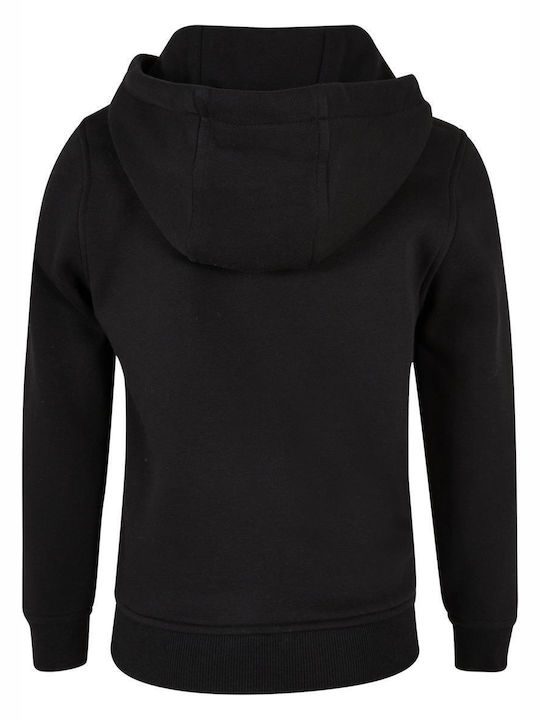 Urban Classics Kids Sweatshirt with Hood and Pocket Black