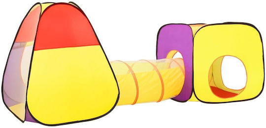 vidaXL Cort pentru Copii Tunel Multicolor