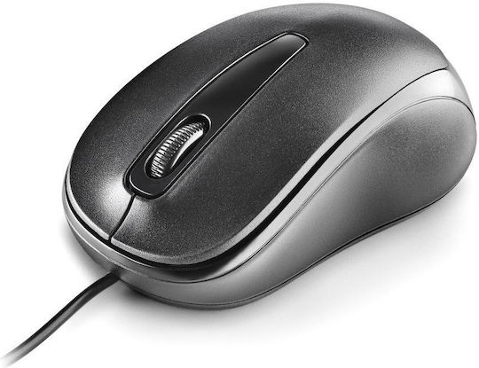 NGS Easy Delta Wired Ergonomic Mouse Black