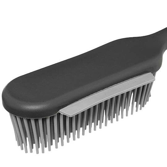 5Five Plastic Dustpan & Brush Set Grey