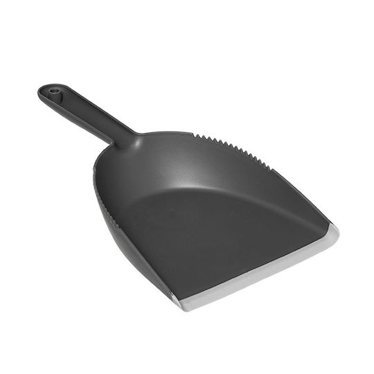 5Five Plastic Dustpan & Brush Set Grey
