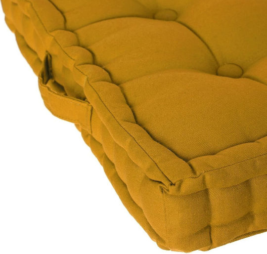 Atmosphera Μαξιλάρα Matress Yellow 40x40εκ.