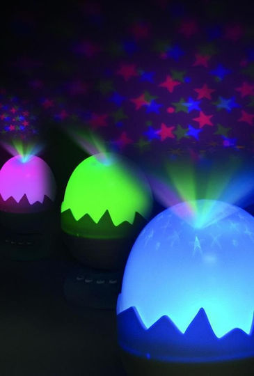 Bo Jungle Night Light Egg Battery Gray