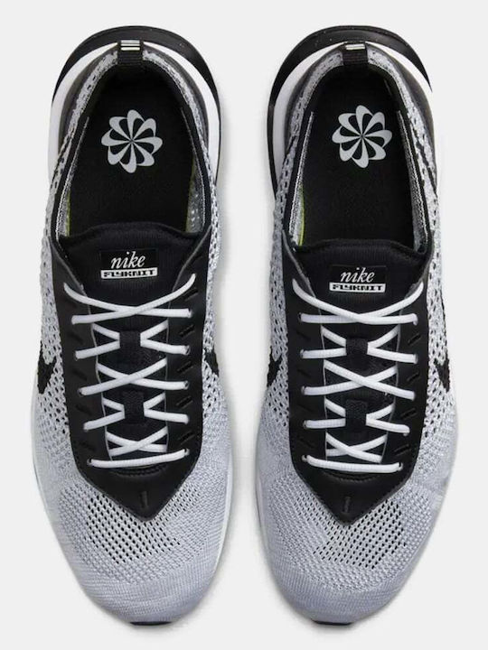Air Max Flyknit Racer Ανδρικά Sneakers Pure Platinum / Black White Pure Platinum