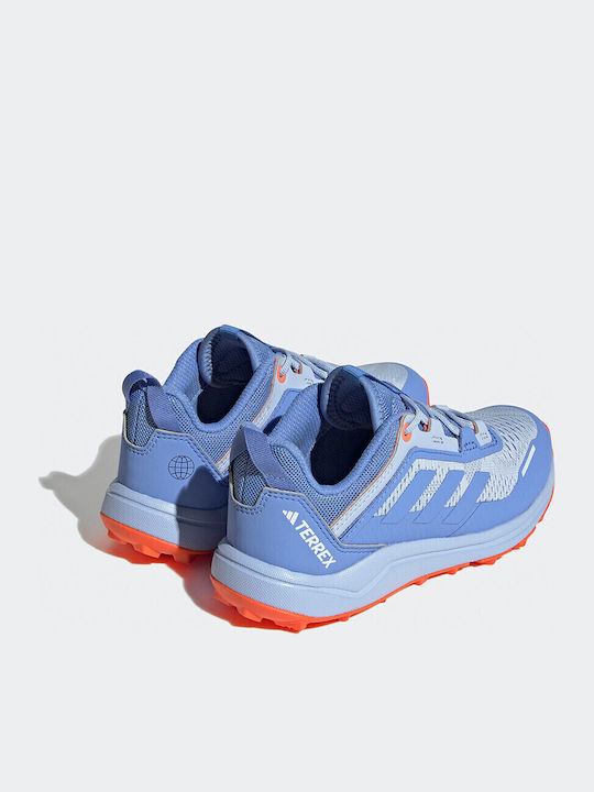 Kids Hiking Shoes Terrex Agravic Flow Blue Fusion / Impact Orange