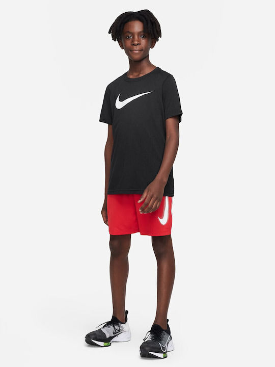 Nike Αθλητικό Παιδικό Σορτς/Βερμούδα Dri-Fit Κόκκινο