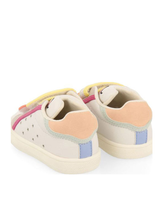 Kinder Sneakers mit Klettverschluss Weiß