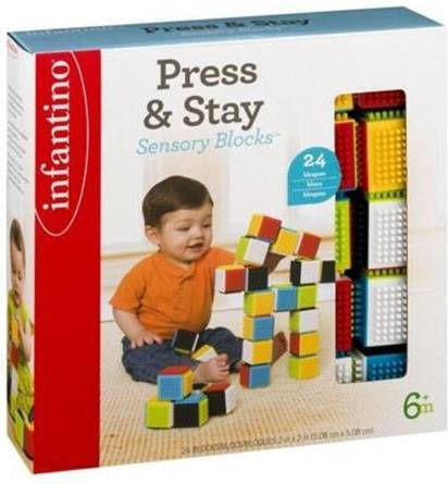 Infantino Αισθητηριακά Press & Stay για 6+ Μηνών
