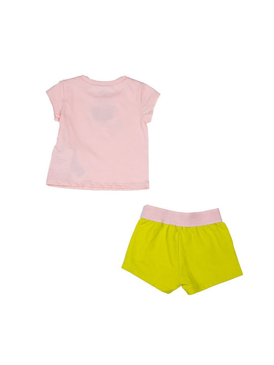 Nike Kinder Set mit Shorts Sommer 2Stück Rosa