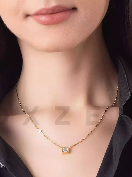 Oxzen от Позлатено Стомана с Циркон